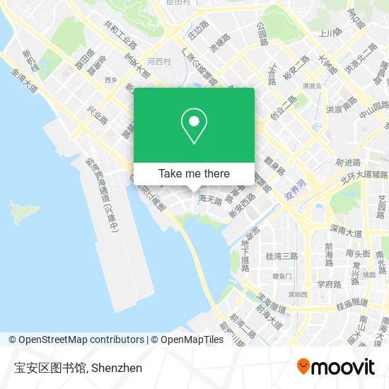 宝安区图书馆 map