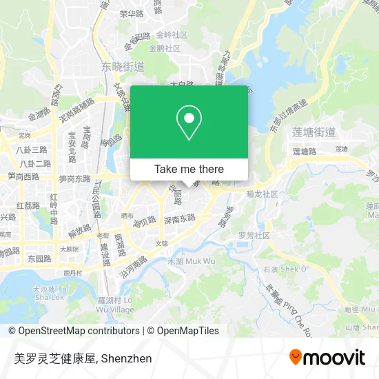 美罗灵芝健康屋 map
