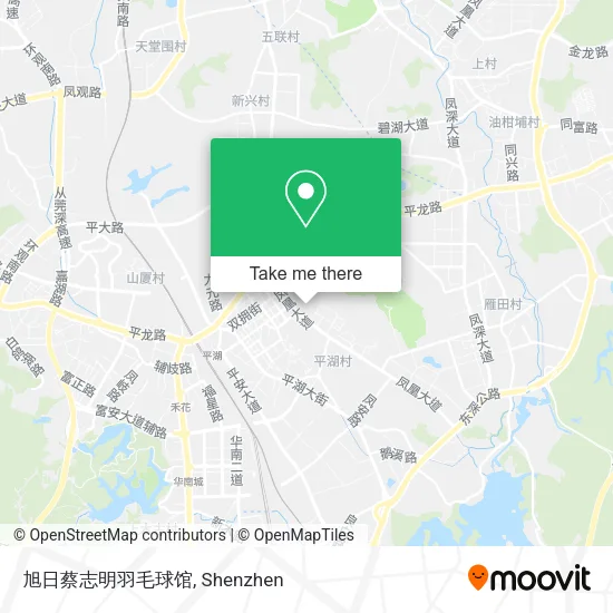 旭日蔡志明羽毛球馆 map