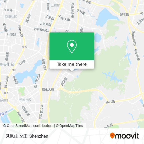 凤凰山农庄 map