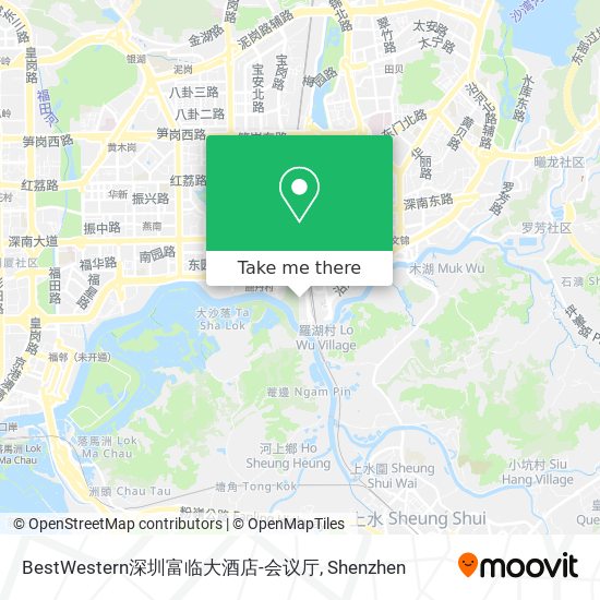 BestWestern深圳富临大酒店-会议厅 map