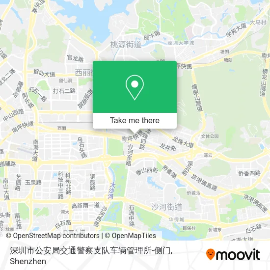 深圳市公安局交通警察支队车辆管理所-侧门 map