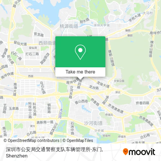 深圳市公安局交通警察支队车辆管理所-东门 map