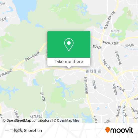 十二烧烤 map