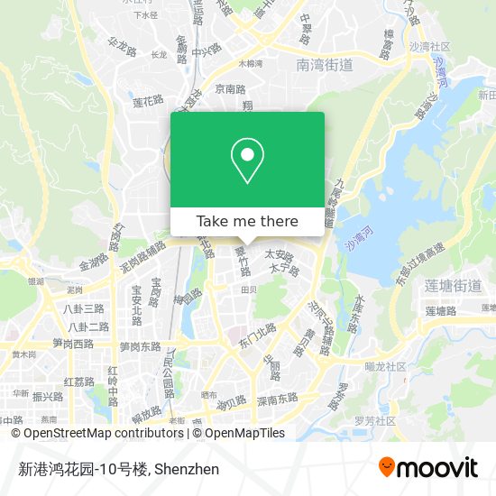 新港鸿花园-10号楼 map