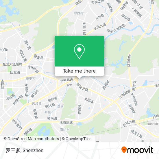 罗三爹 map