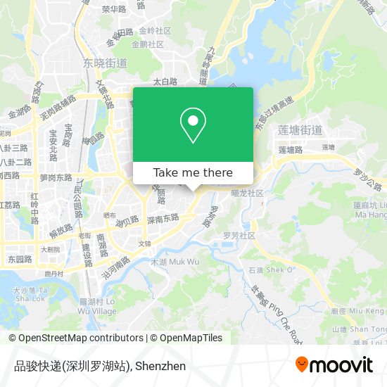 品骏快递(深圳罗湖站) map
