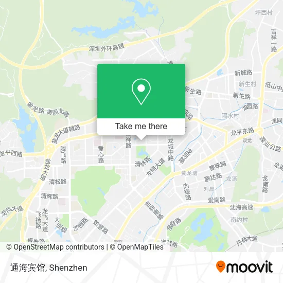 通海宾馆 map