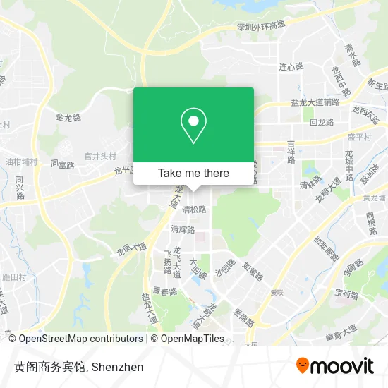 黄阁商务宾馆 map