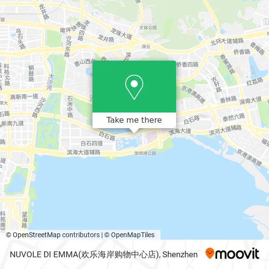 NUVOLE DI EMMA(欢乐海岸购物中心店) map