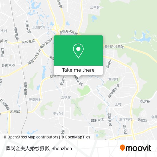 凤岗金夫人婚纱摄影 map