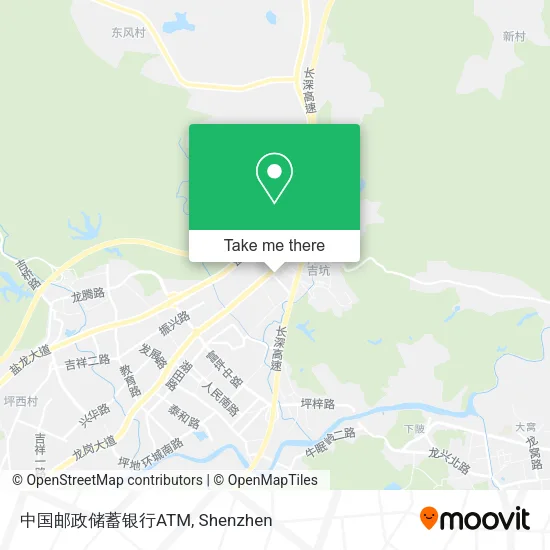 中国邮政储蓄银行ATM map