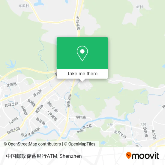中国邮政储蓄银行ATM map