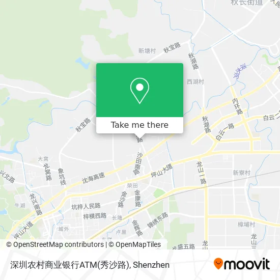 深圳农村商业银行ATM(秀沙路) map