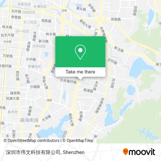 深圳市伟文科技有限公司 map