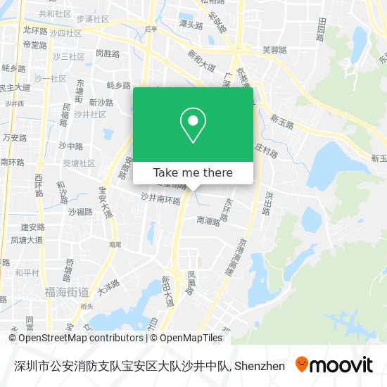 深圳市公安消防支队宝安区大队沙井中队 map