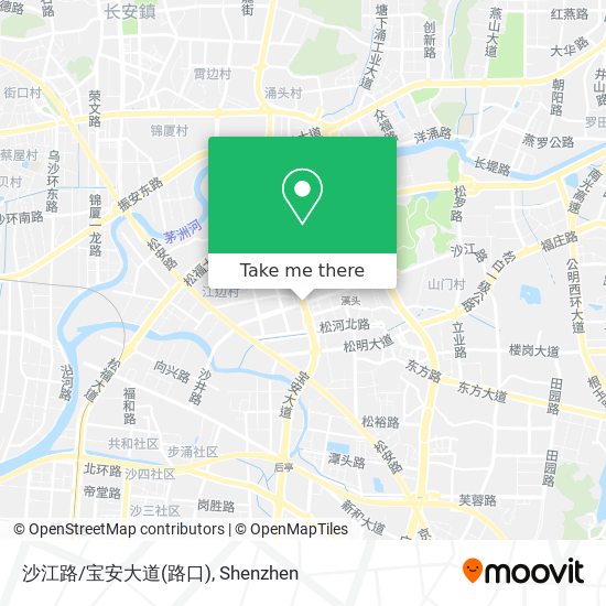 沙江路/宝安大道(路口) map