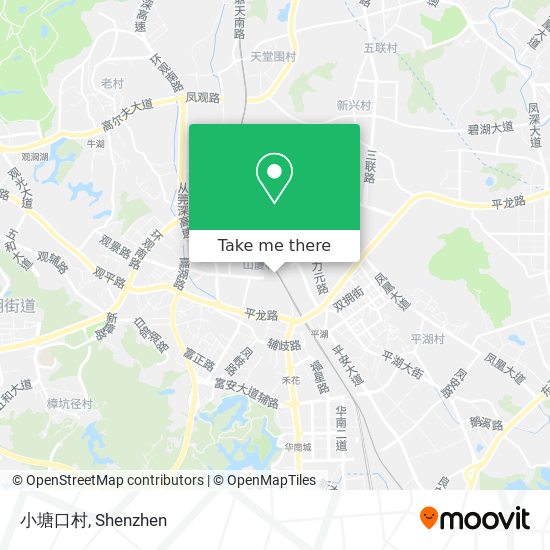 小塘口村 map