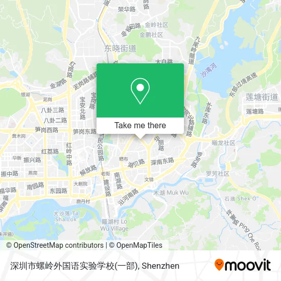 深圳市螺岭外国语实验学校(一部) map