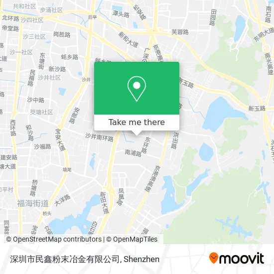 深圳市民鑫粉末冶金有限公司 map