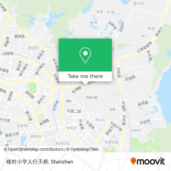 楼村小学人行天桥 map