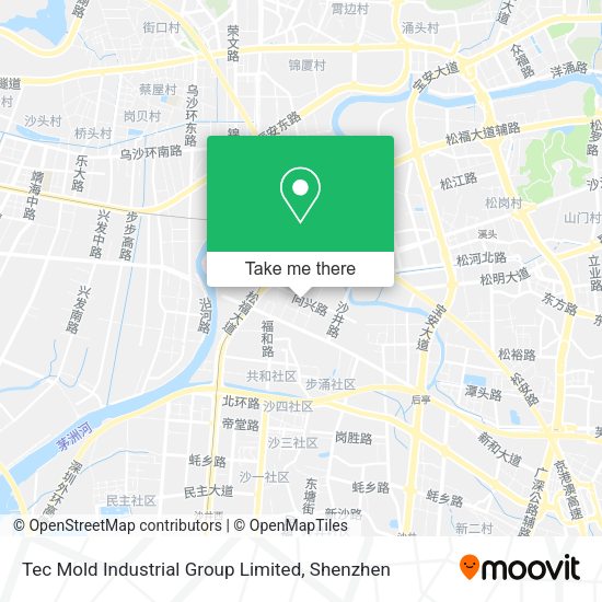 Tec Mold Industrial Group Limited map
