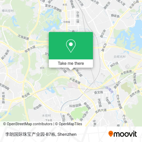 李朗国际珠宝产业园-B7栋 map
