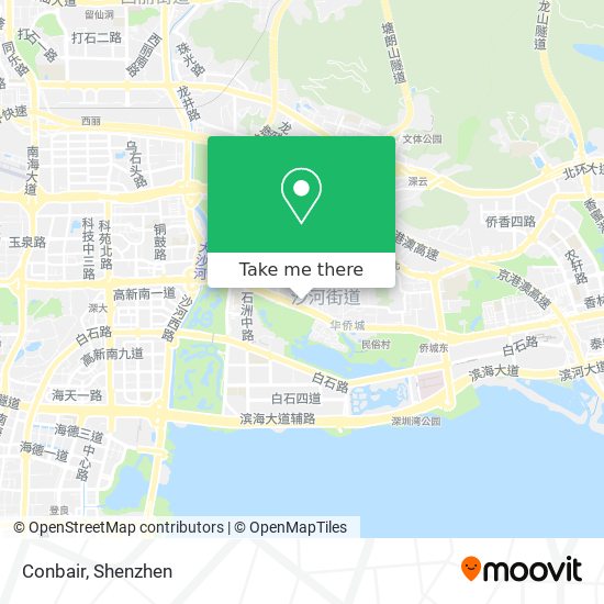 Conbair map