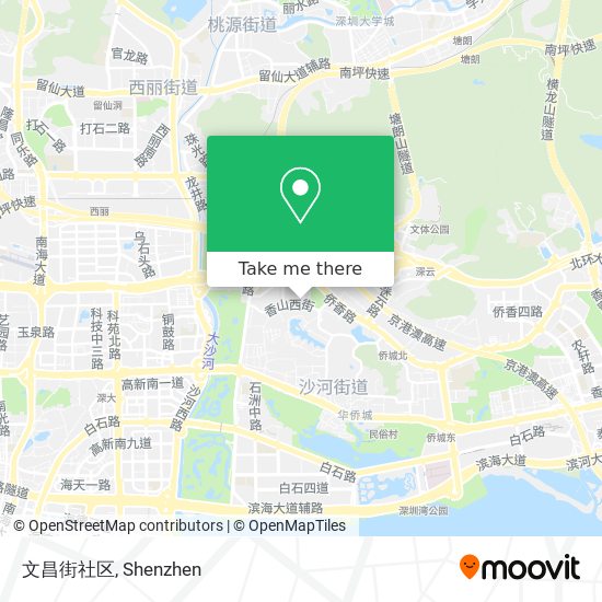 文昌街社区 map