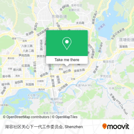 湖容社区关心下一代工作委员会 map