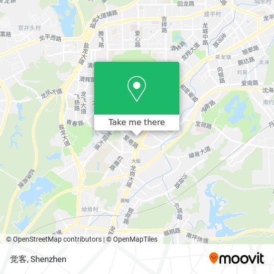 觉客 map
