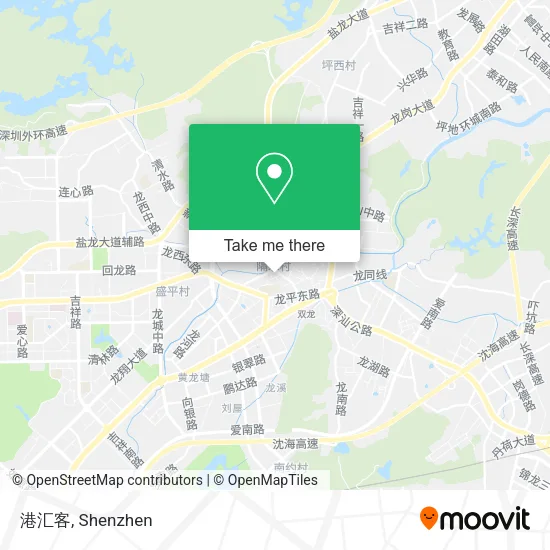 港汇客 map