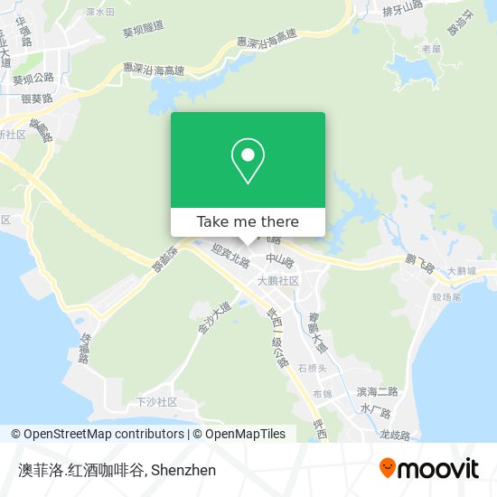 澳菲洛.红酒咖啡谷 map