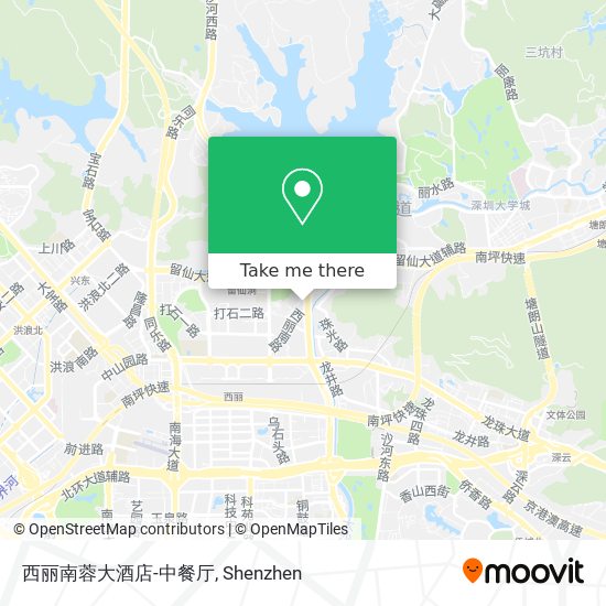 西丽南蓉大酒店-中餐厅 map