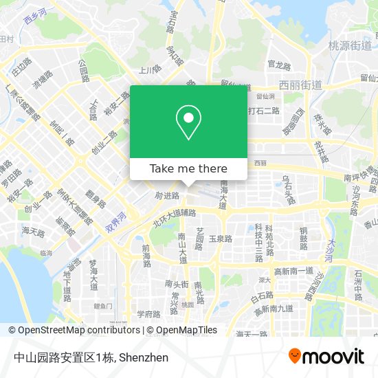 中山园路安置区1栋 map