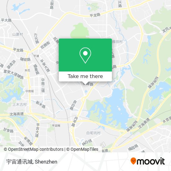 宇宙通讯城 map