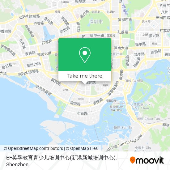 EF英孚教育青少儿培训中心(新港新城培训中心) map