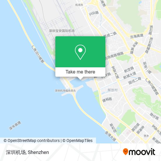 深圳机场 map