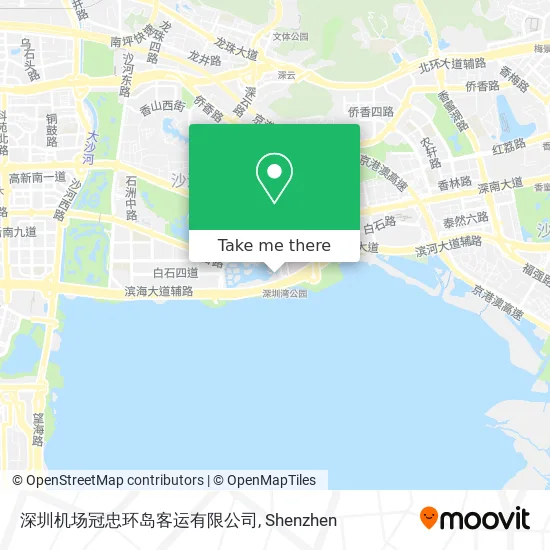 深圳机场冠忠环岛客运有限公司 map