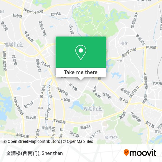 金满楼(西南门) map