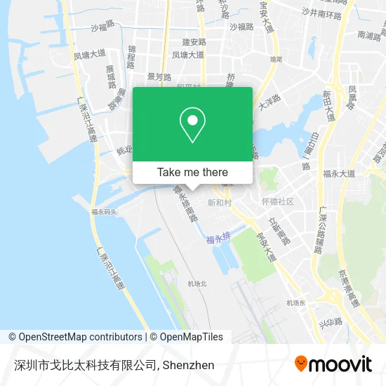 深圳市戈比太科技有限公司 map