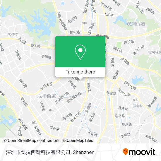 深圳市戈拉西斯科技有限公司 map