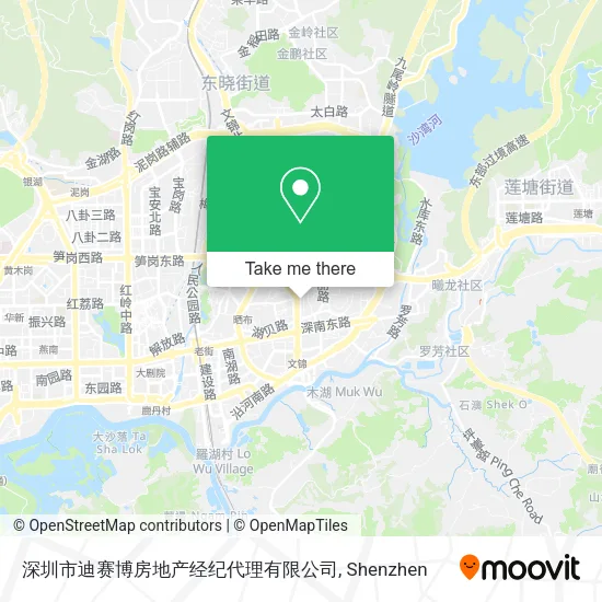 深圳市迪赛博房地产经纪代理有限公司 map