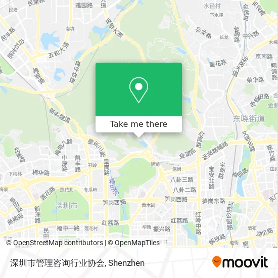 深圳市管理咨询行业协会 map