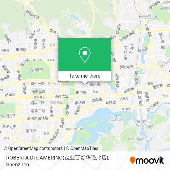 ROBERTA DI CAMERINO(茂业百货华强北店) map