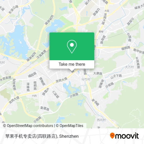 苹果手机专卖店(四联路店) map
