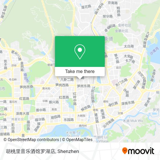 胡桃里音乐酒馆罗湖店 map