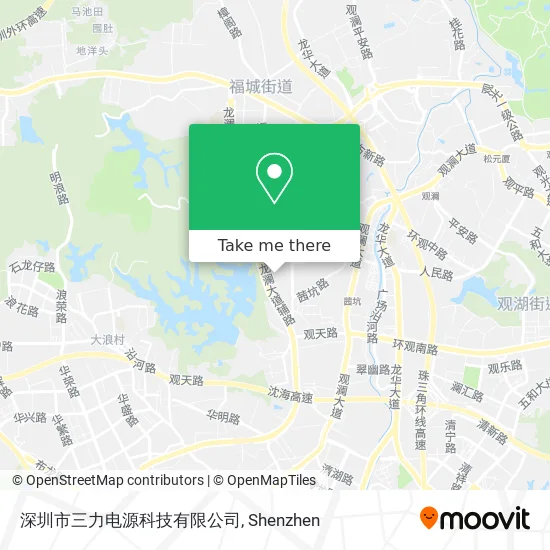 深圳市三力电源科技有限公司 map