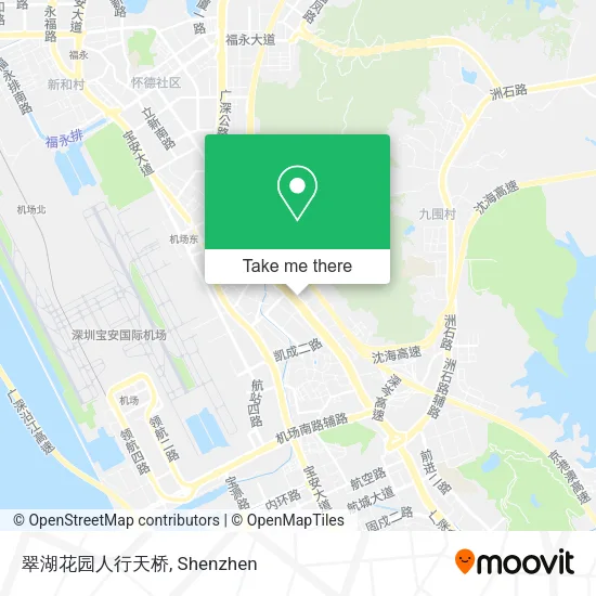翠湖花园人行天桥 map