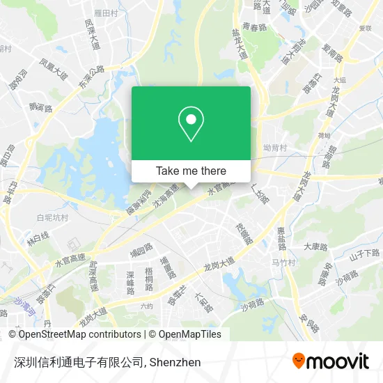 深圳信利通电子有限公司 map
